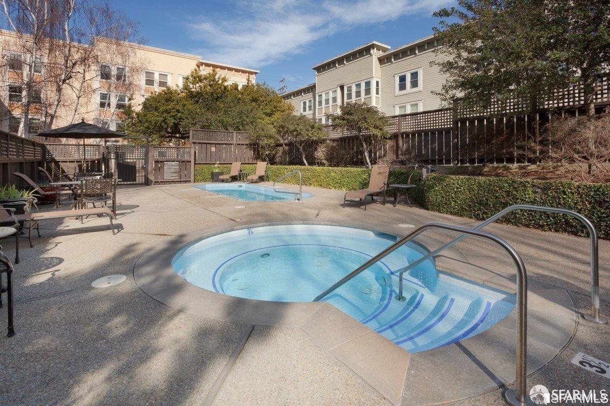 2225 23rd Street, Unit 111 San Francisco, CA 94107 - Photo 4 of 18 a view of a swimming pool with a patio and backyard