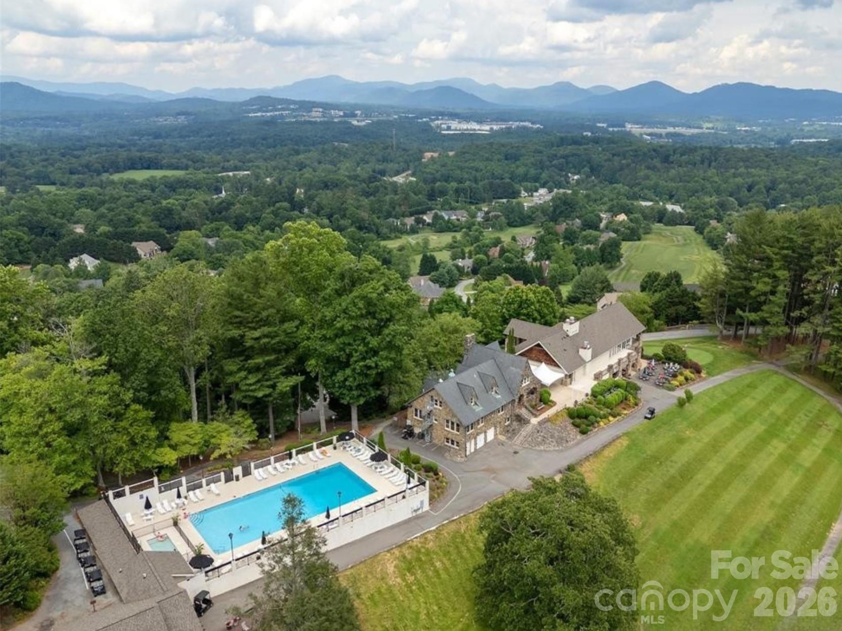 116 Ivy Road Mills River, NC 28759 - Photo 43 of 45 an aerial view of a house with a yard