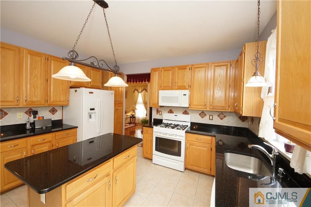 13 Timber Ridge Road North Brunswick, NJ 08902 - Photo 9 of 24 a kitchen with stainless steel appliances granite countertop a stove a sink dishwasher and a refrigerator