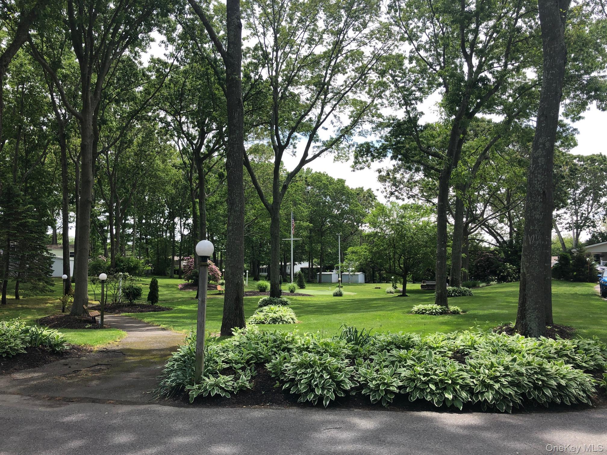 1661 Old Country Road, Unit 69 Riverhead, NY 11901 - Photo 36 of 37 a view of a park with large trees