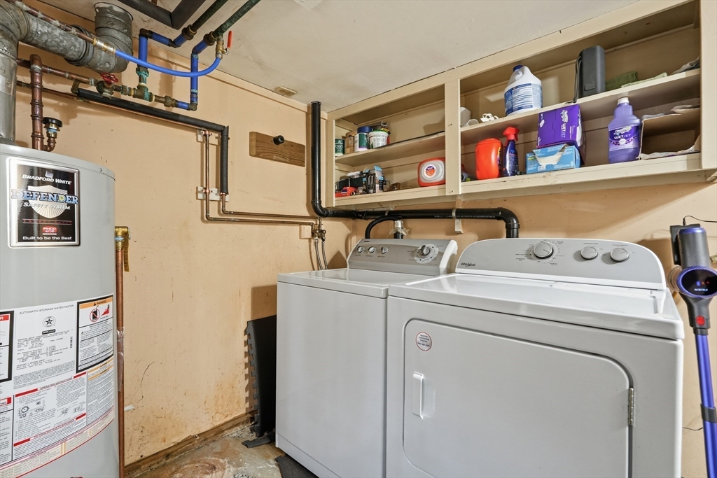 136 Flynt Street Palmer, MA 01069 - Photo 16 of 28 a utility room with dryer and washer