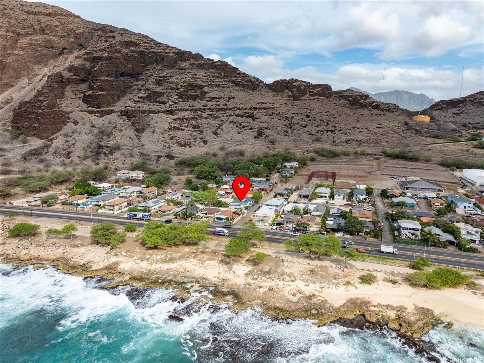 87-1423 Akowai Road Waianae, HI 96792 - Photo 23 of 24 a aerial view of residential houses with outdoor space