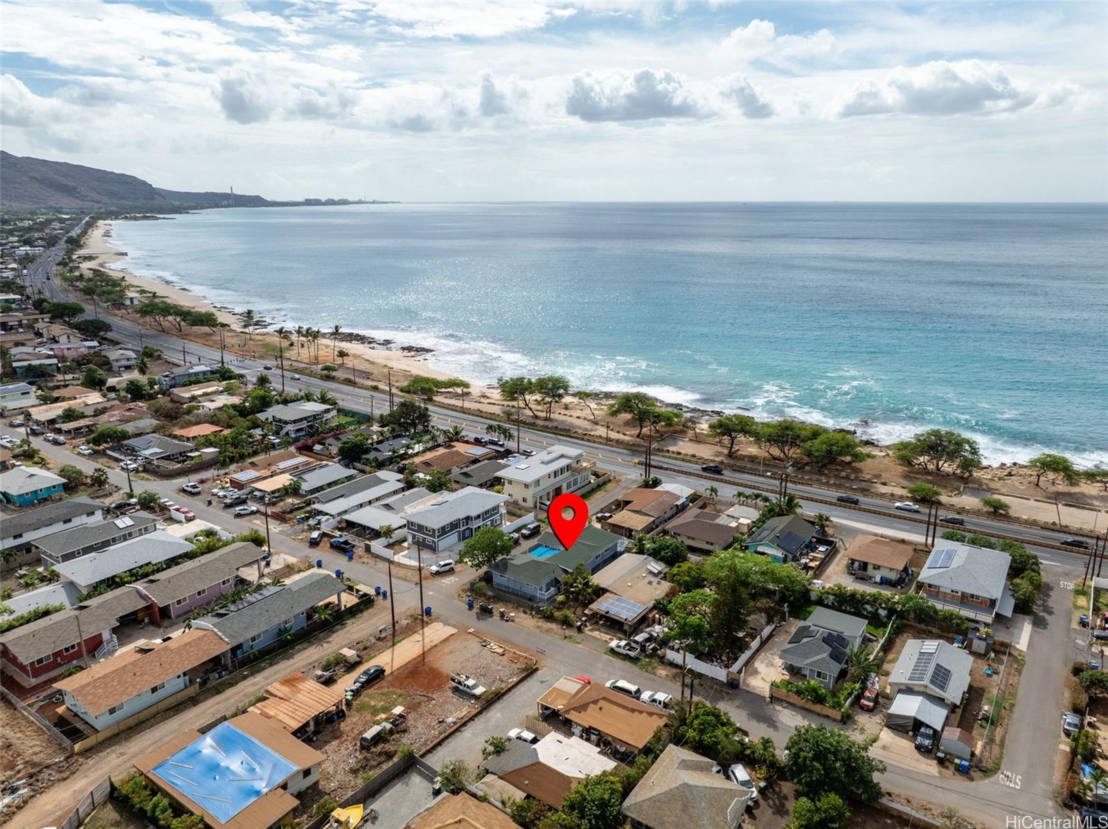 87-1423 Akowai Road Waianae, HI 96792 - Photo 3 of 24 a view of city and ocean