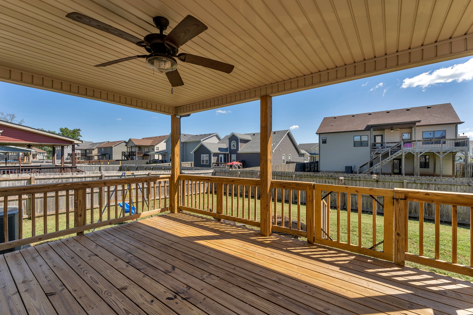 723 Backwind Lane Clarksville, TN 37040 - Photo 26 of 29 a view of a balcony with chairs