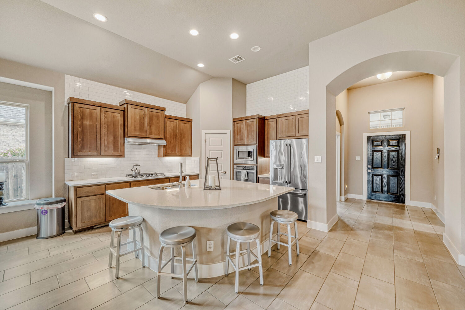 3317 Nighthawk Dive Lane Pflugerville, TX 78660 - Photo 3 of 34 Open concept kitchen