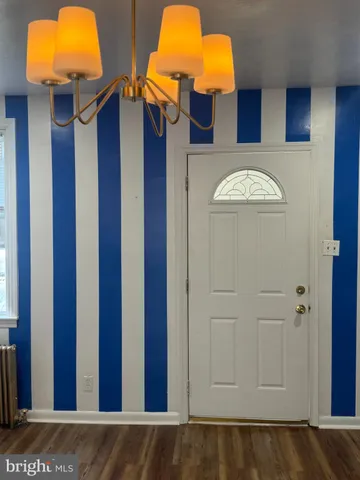 a view of a brick wall