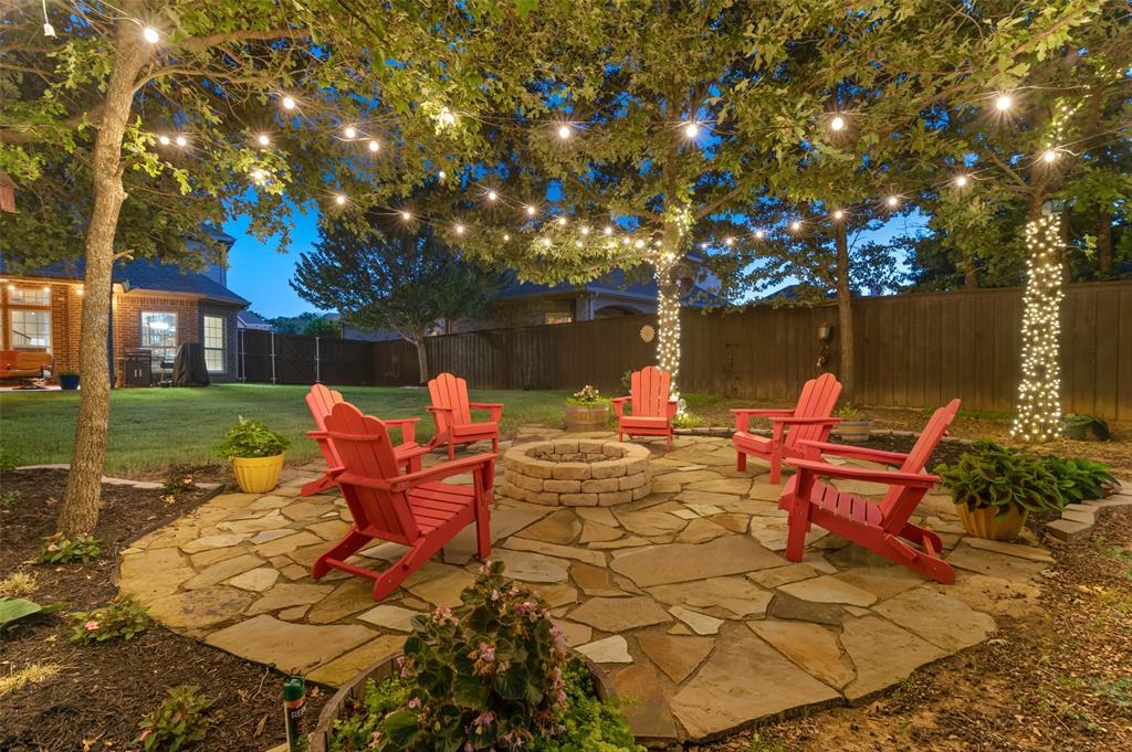 6809 Edwards Road Denton, TX 76208 - Photo 34 of 40 Great fire pit lounge area