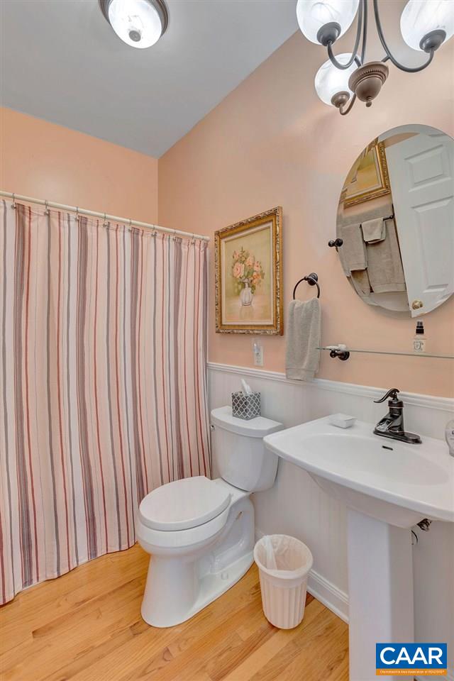 343 Wyland Road Buckingham, VA 23921 - Photo 20 of 46 a bathroom with a sink a toilet and mirror