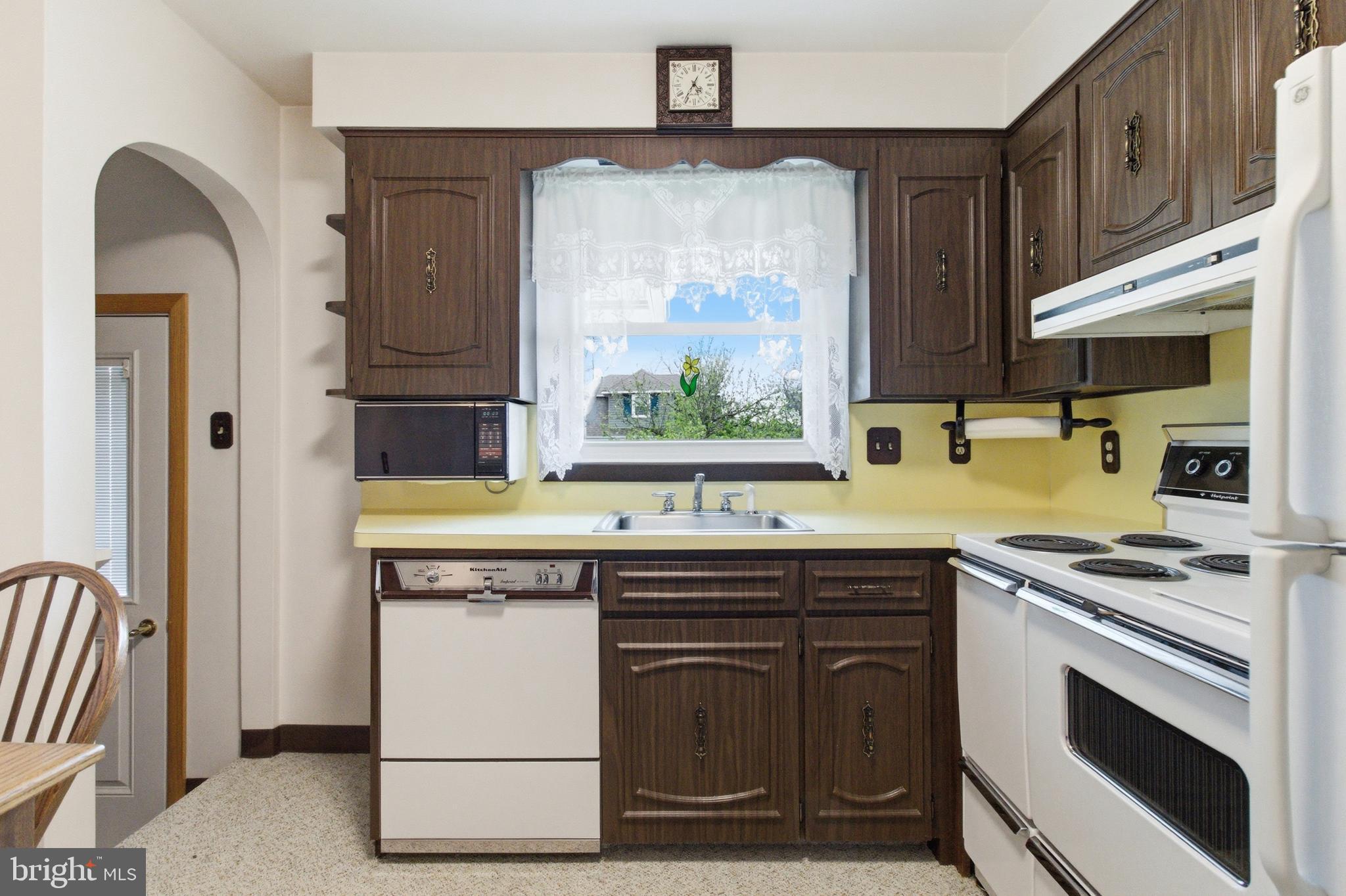 684 Powell Street Hawk Run, PA 16840 - Photo 13 of 35 Kitchen view 1. Dishwasher & Range