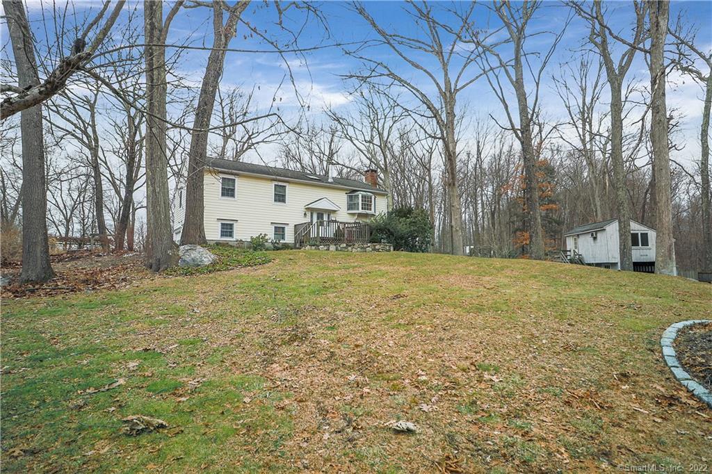 103 Mountain Road Redding, CT 06896 - Photo 1 of 1 Welcome to 103 Mountain Road and "the Hobbit House" in the Distance