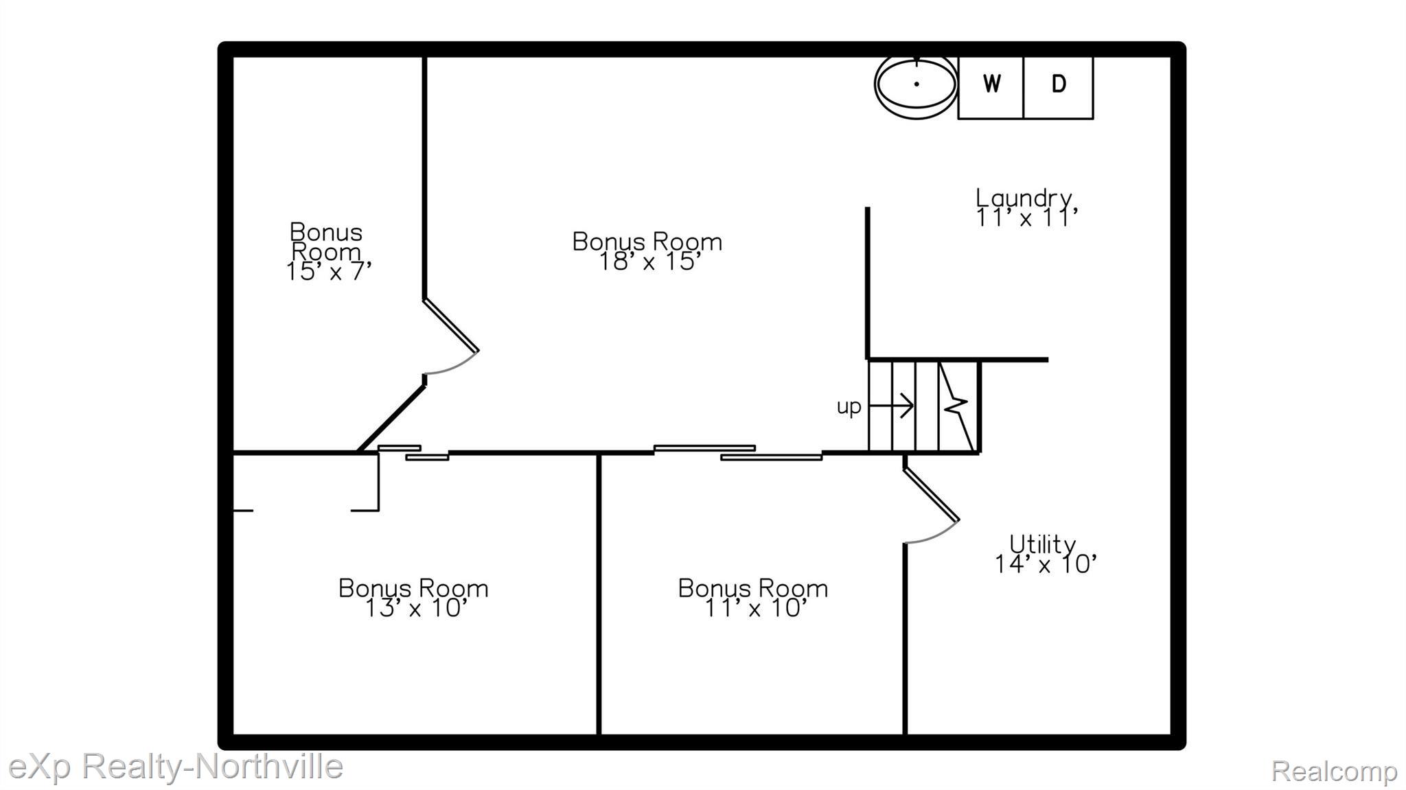 10872 Spencer Road Brighton, MI 48114 - Photo 45 of 45 basement2_floorhc.jpg