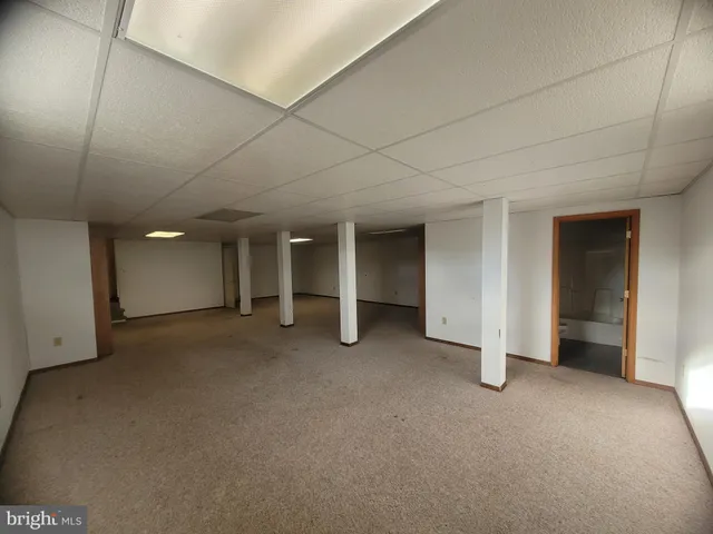 a view of empty room