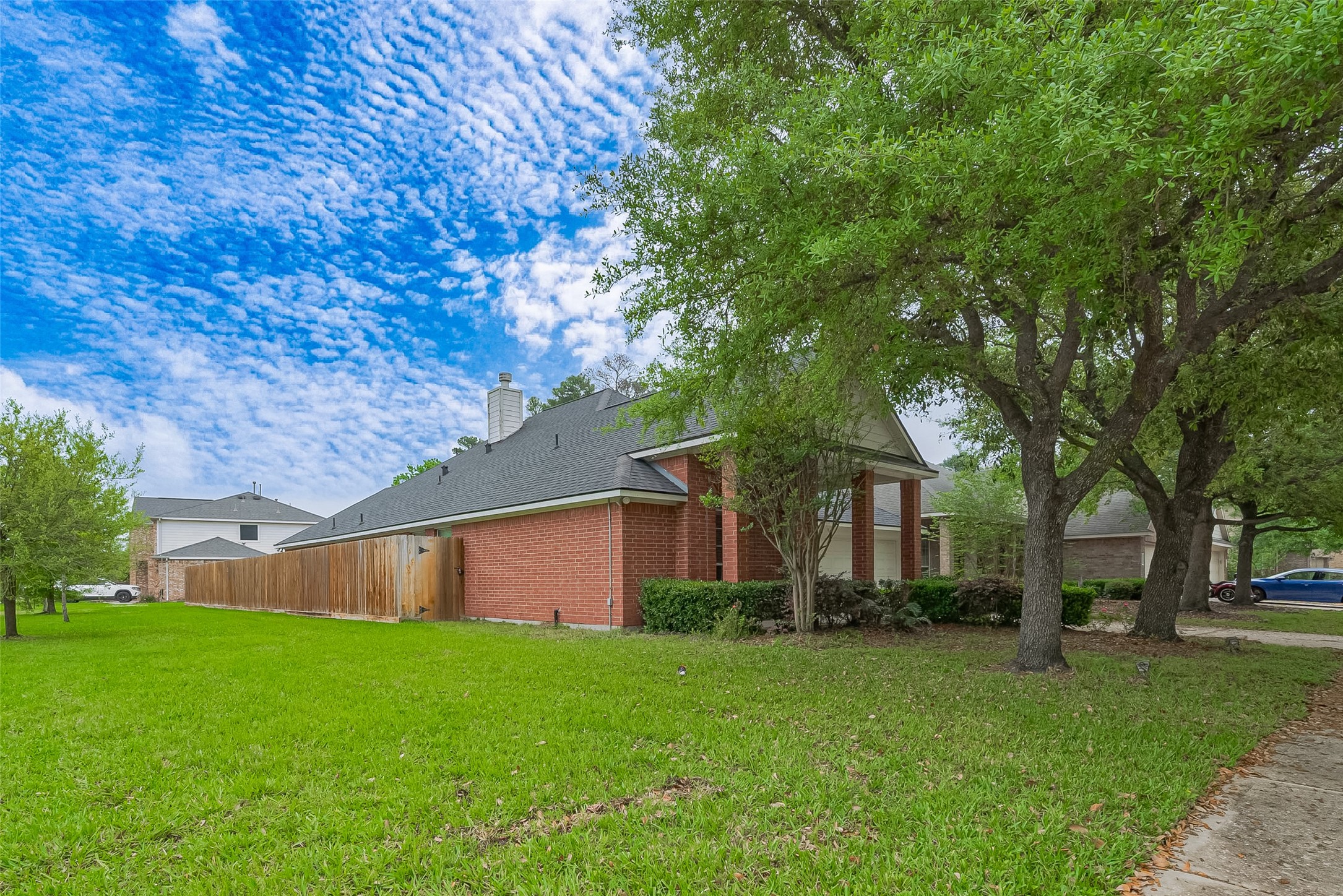 1007 Casting Springs Way Spring, TX 77373 - Photo 2 of 43 front view of house with a yard