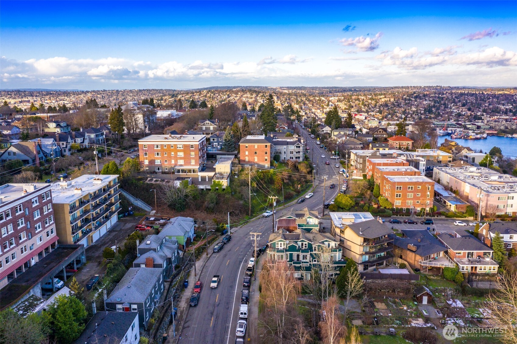 1809 5th Avenue North Seattle, WA 98109 - Photo 5 of 25 an aerial view of a city