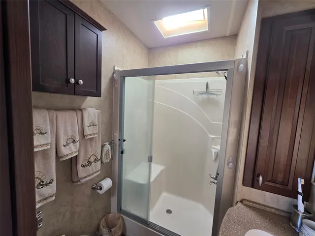 a view of a house with a ocean view