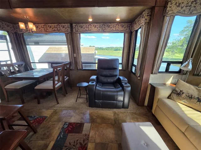 a kitchen with lots of counter top space