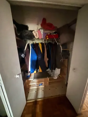 a view of storage room