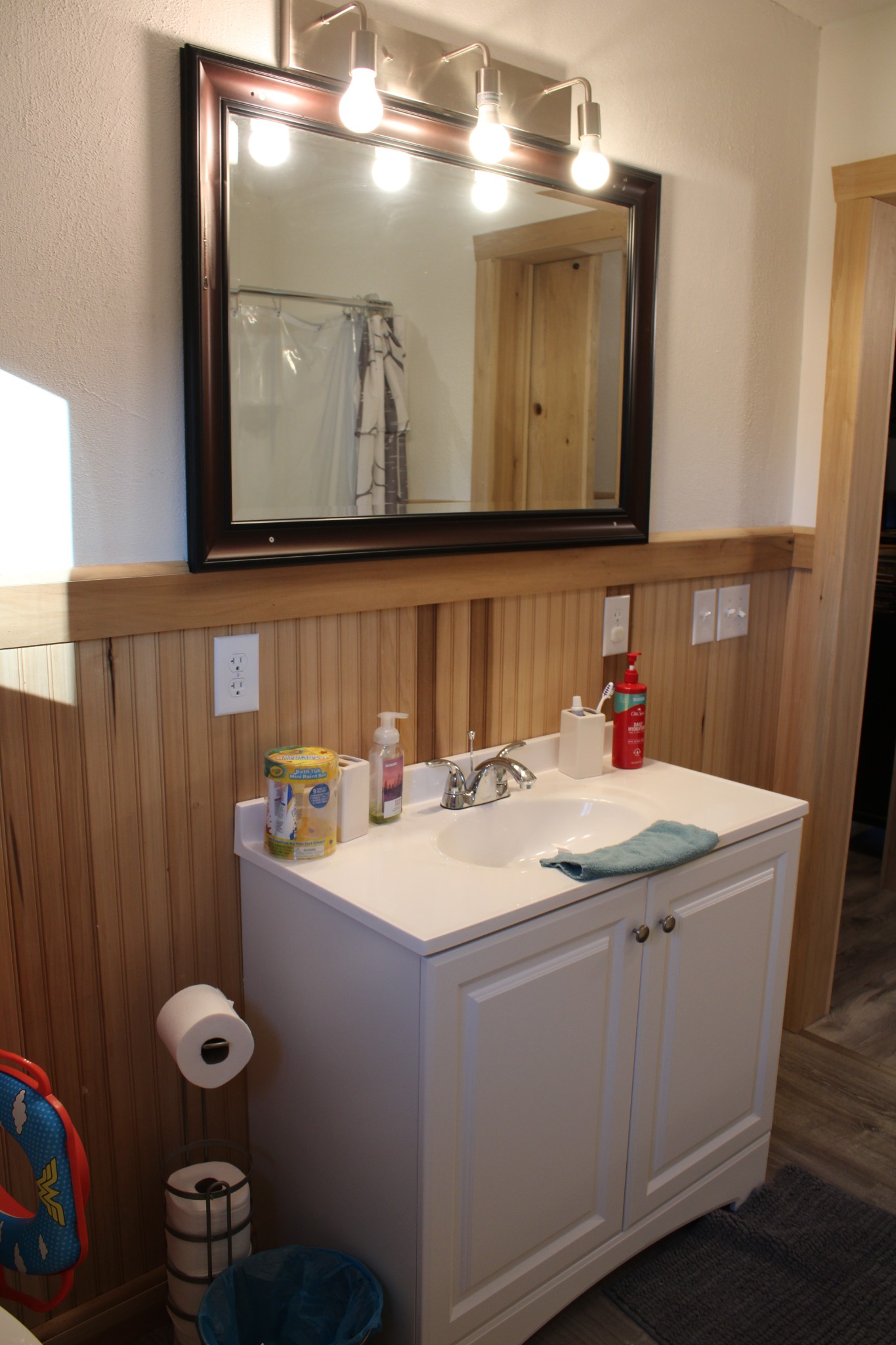 529 Napier Road Lawrenceburg, TN 38464 - Photo 38 of 60 a bathroom with a toilet sink and mirror
