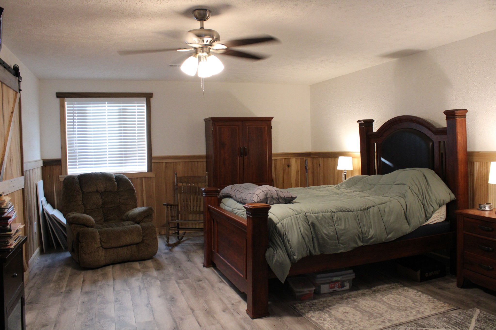 529 Napier Road Lawrenceburg, TN 38464 - Photo 44 of 60 a bedroom with a bed couch and a window