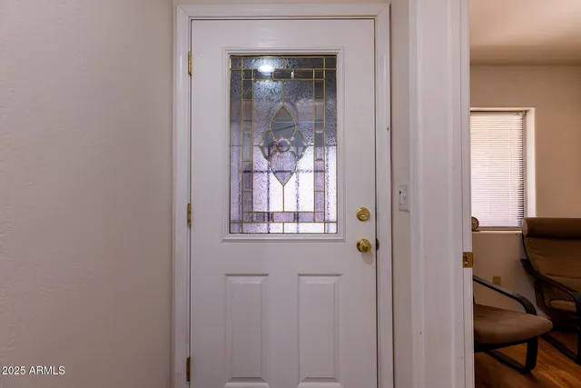 a view of an entryway