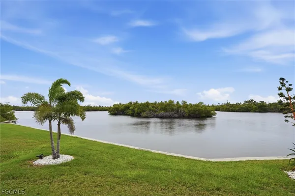 a view of a lake with a lake