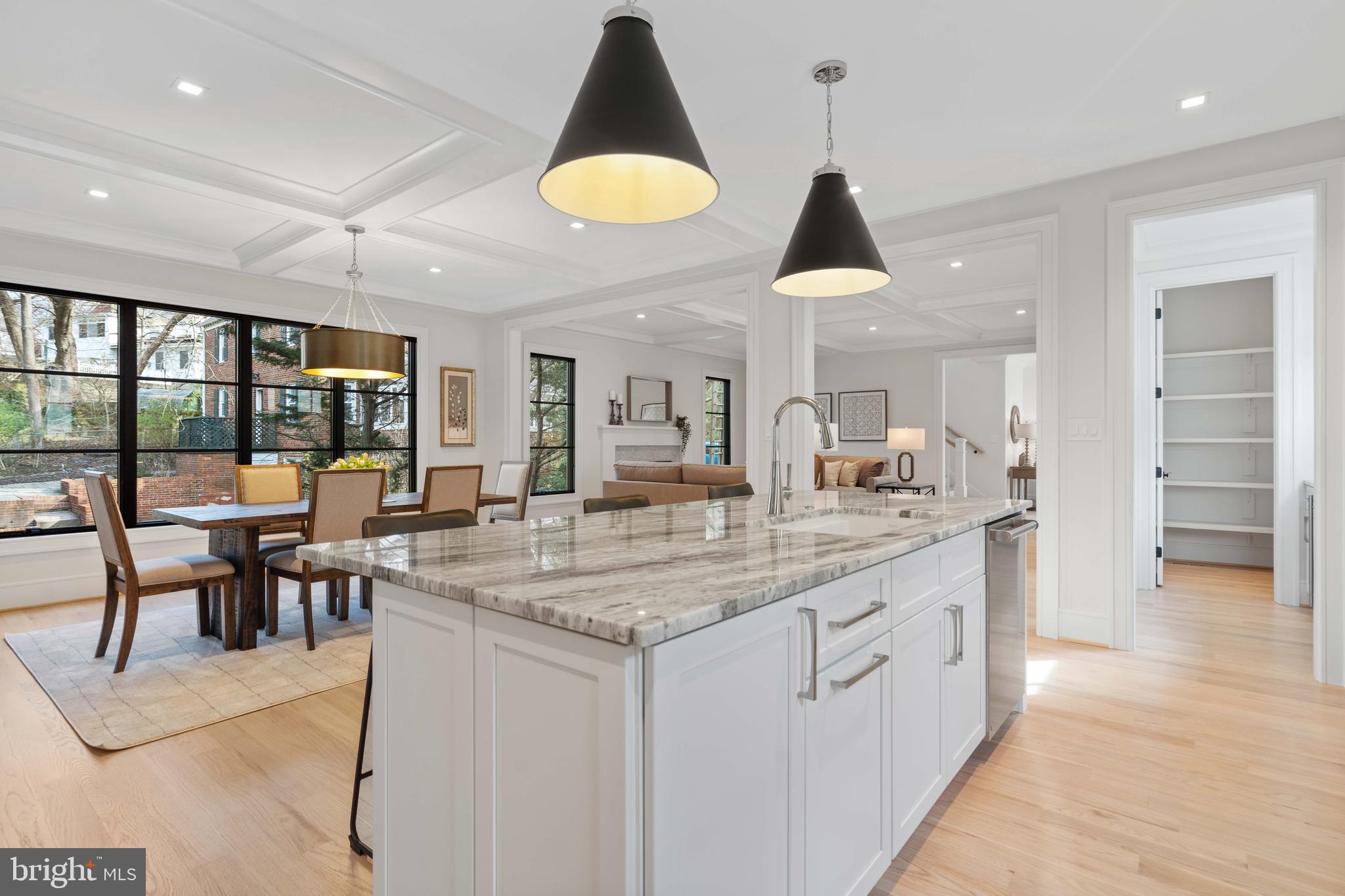 4827 33rd Road North Arlington, VA 22207 - Photo 19 of 59 Pendant lighting over island