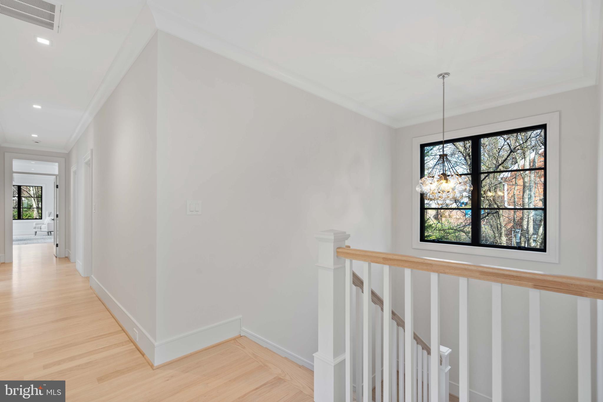 4827 33rd Road North Arlington, VA 22207 - Photo 26 of 59 Light filled stairwell to second floor