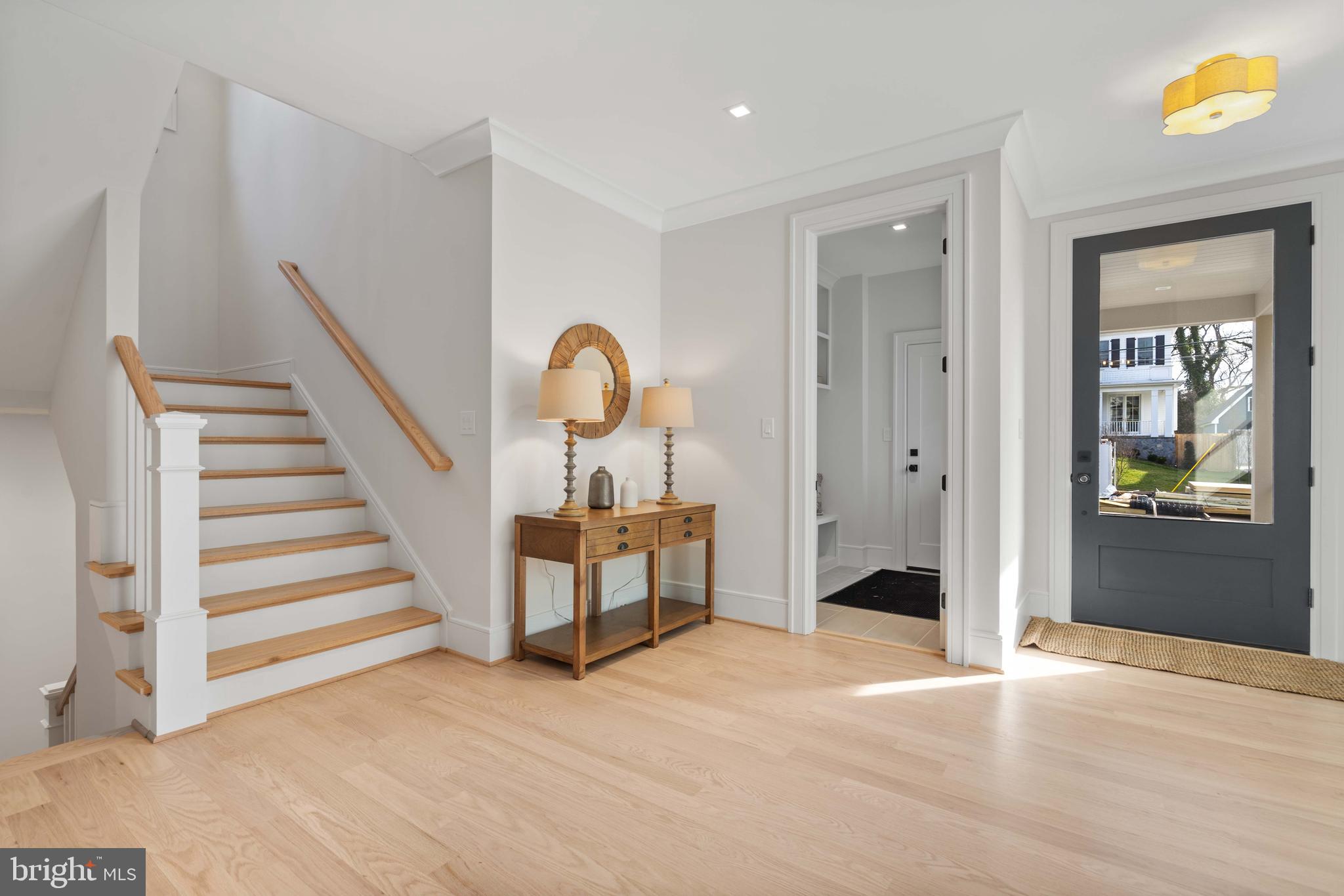 4827 33rd Road North Arlington, VA 22207 - Photo 5 of 59 Enter from stone floored porch to foyer