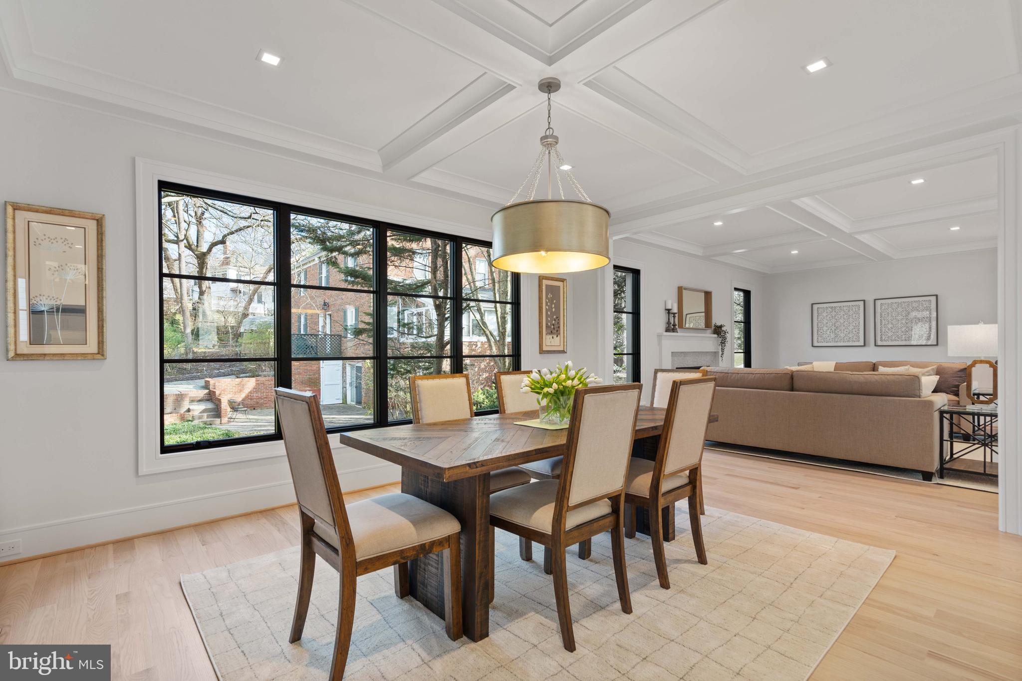 4827 33rd Road North Arlington, VA 22207 - Photo 10 of 59 multiple windows brighten dining room