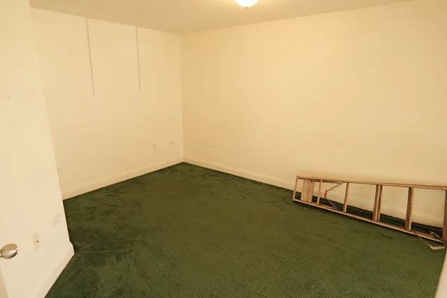 a view of a room with an empty space