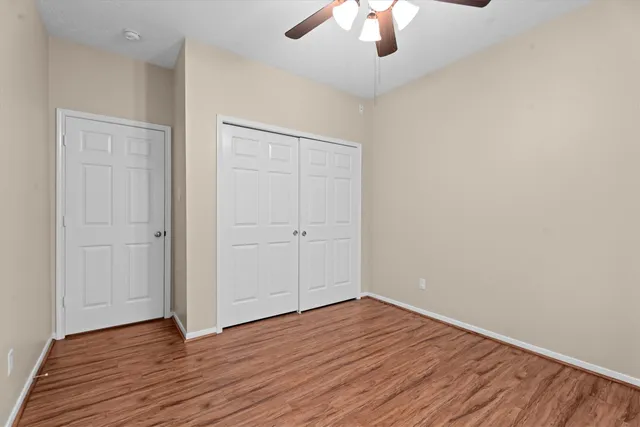 wooden floor in an empty room