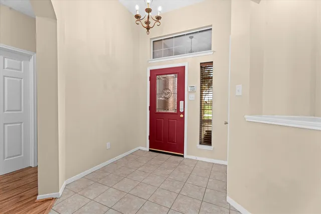 a view of an entryway