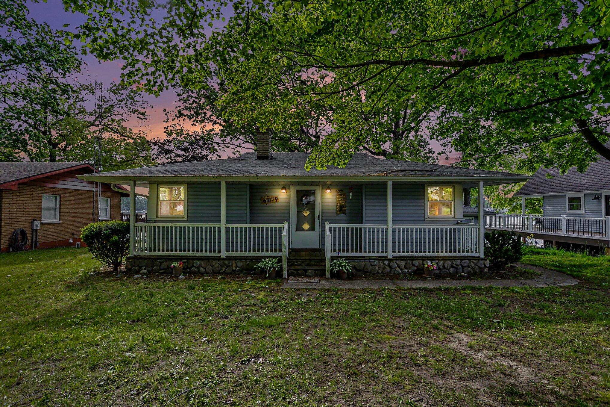60779 West Oak Drive Decatur, MI 49045 - Photo 31 of 31 EXTERIOR AT DUSK