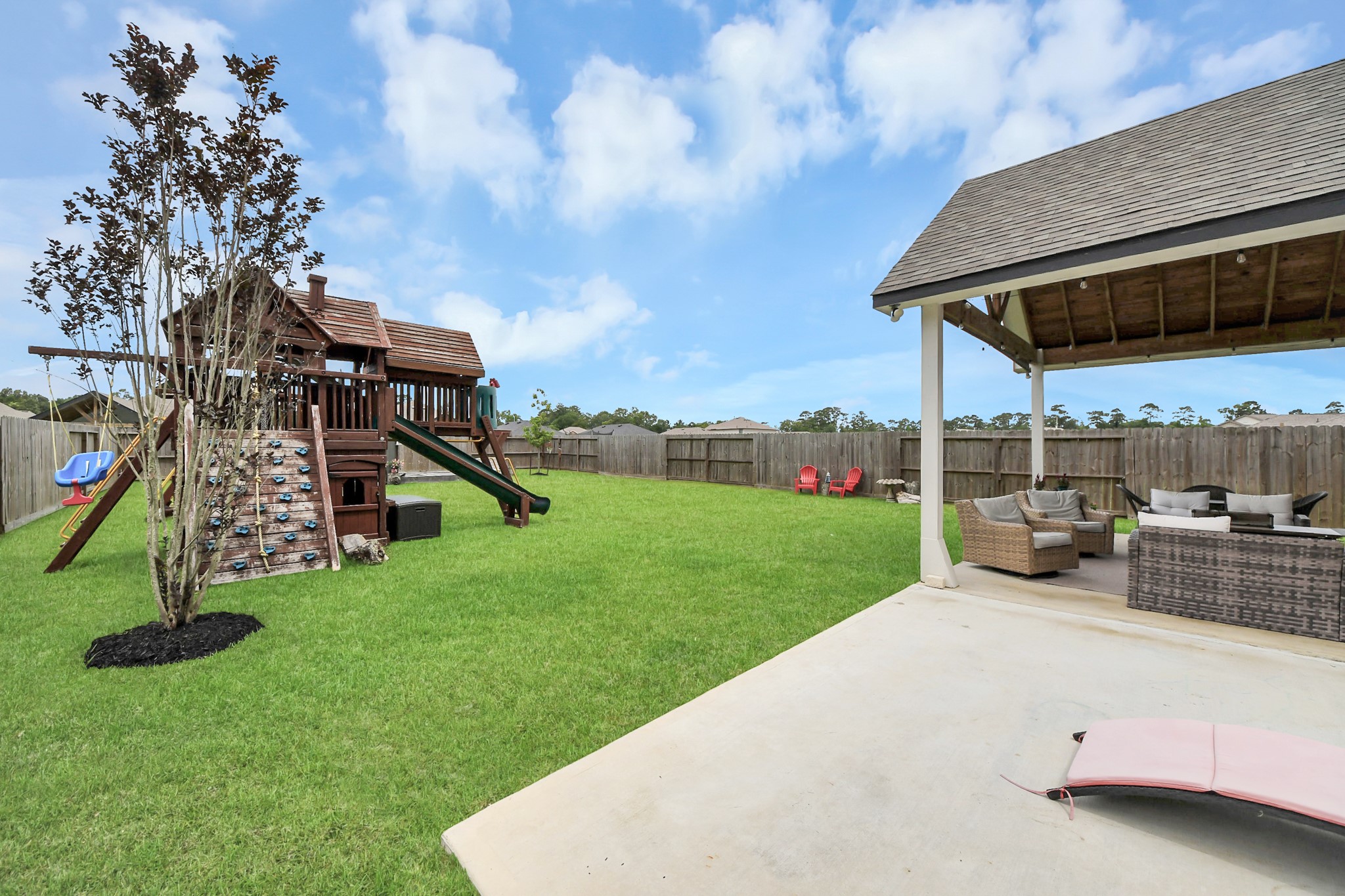 111 Alder Loop Anahuac, TX 77514 - Photo 26 of 50 Extended Patio