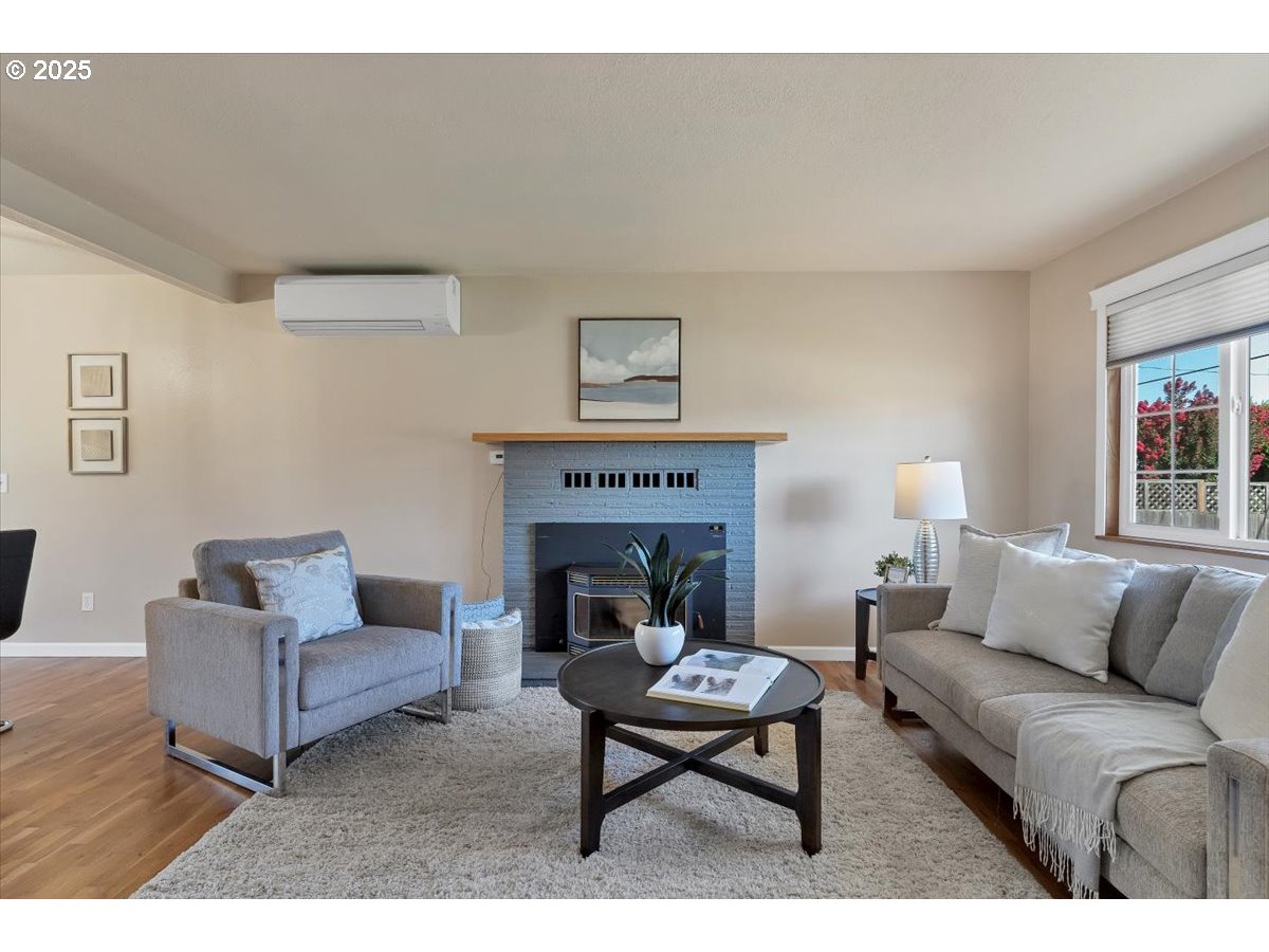 224 South 24th Street Philomath, OR 97370 - Photo 14 of 46 a living room with furniture and a fireplace