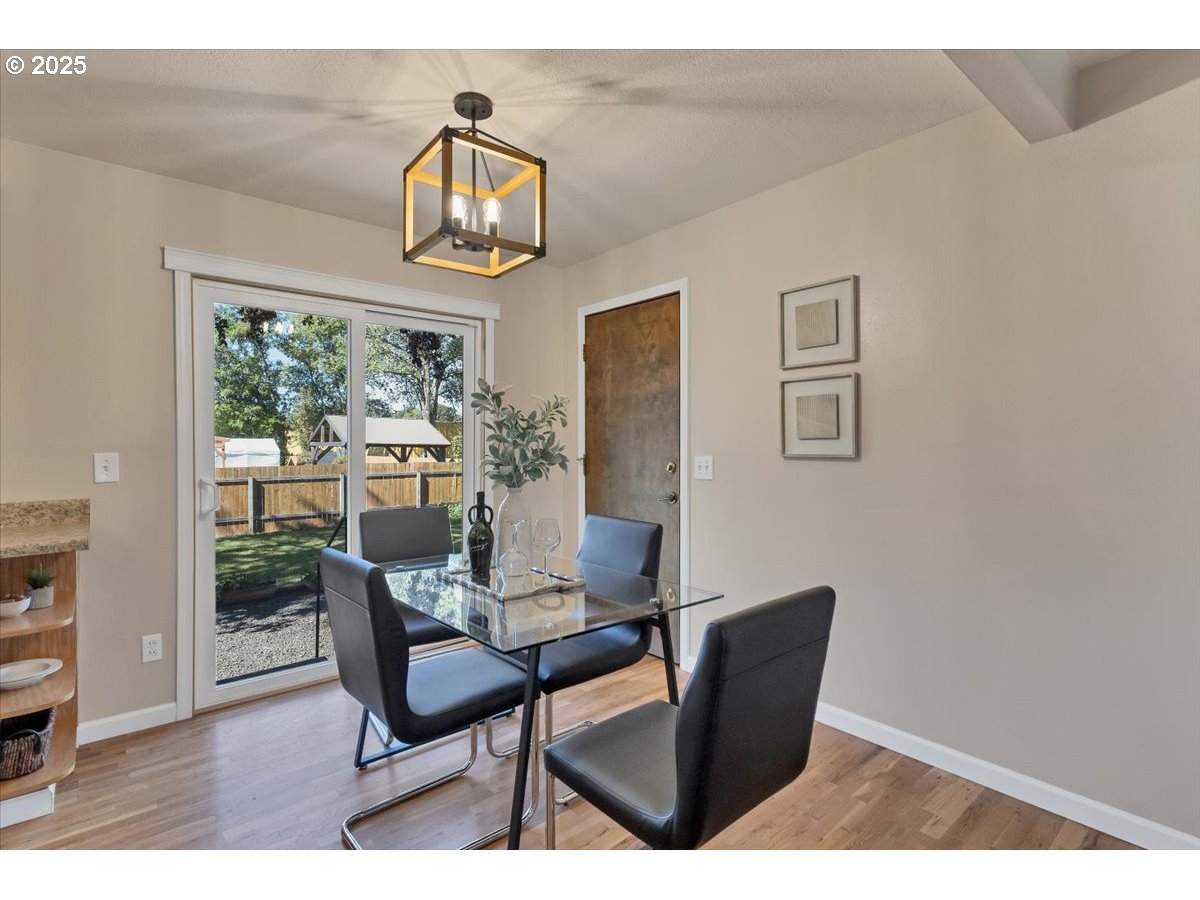 224 South 24th Street Philomath, OR 97370 - Photo 15 of 46 a dining room with furniture and window