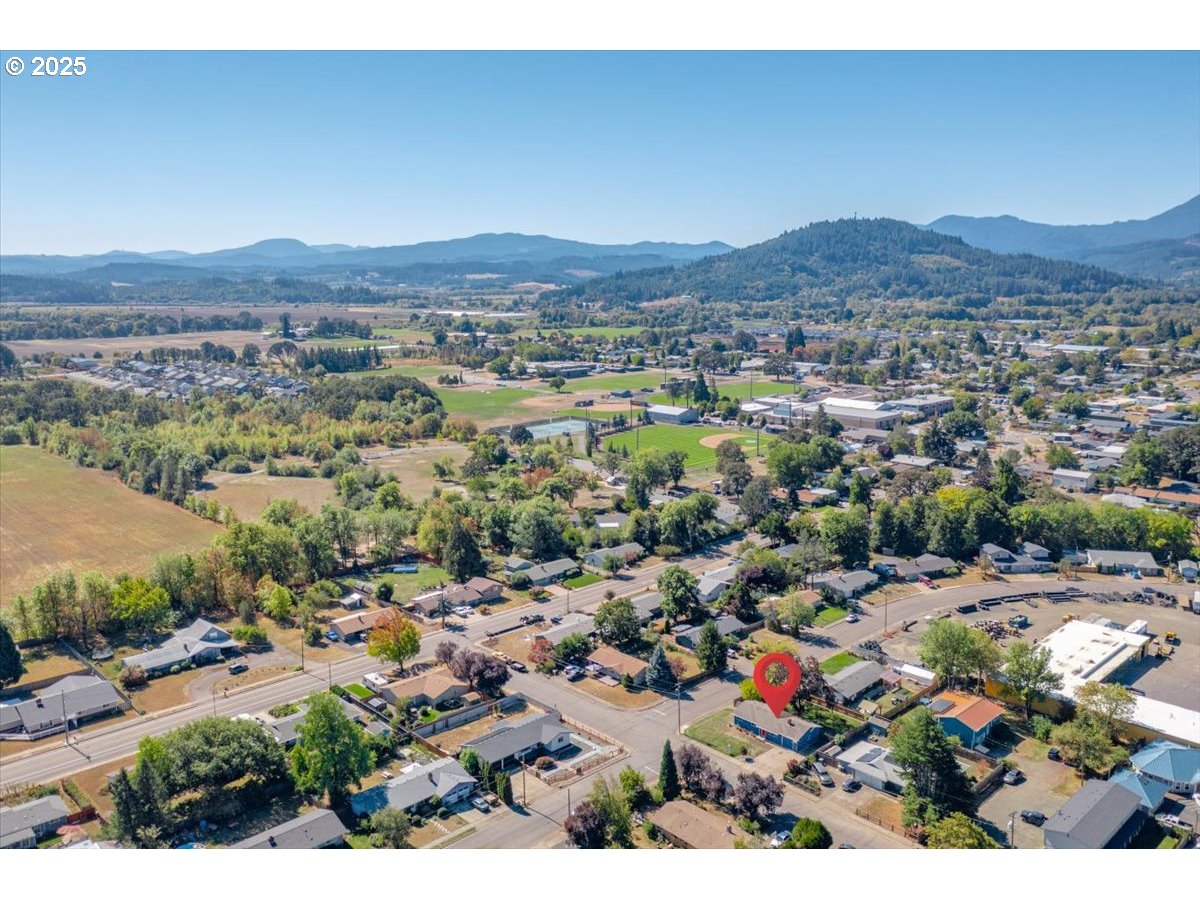 224 South 24th Street Philomath, OR 97370 - Photo 5 of 46 an aerial view of residential house and sandy dunes