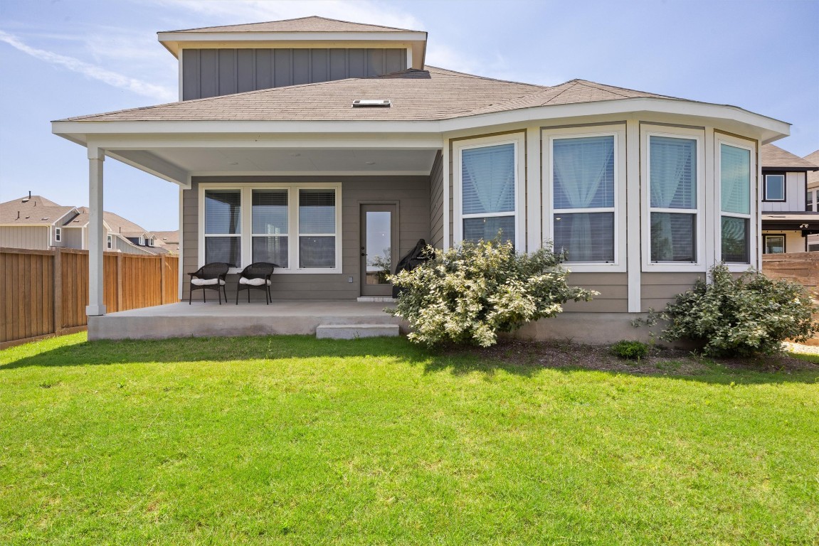 400 Turnbuckle Bend Leander, TX 78641 - Photo 39 of 40 a view of a house with garden and porch