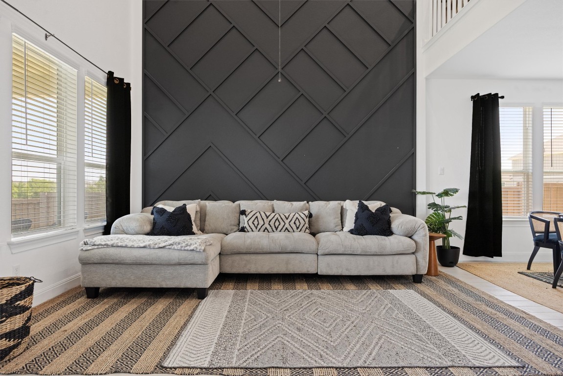 400 Turnbuckle Bend Leander, TX 78641 - Photo 4 of 40 a living room with furniture and a large window