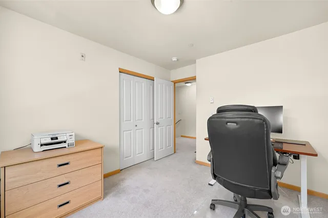 a view of workspace with furniture