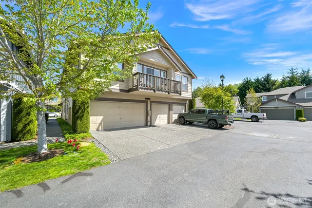 front view of house with a street