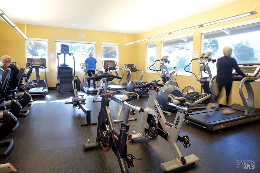 23 Valley Green Street Santa Rosa, CA 95409 - Photo 55 of 58 a view of a room with gym equipment