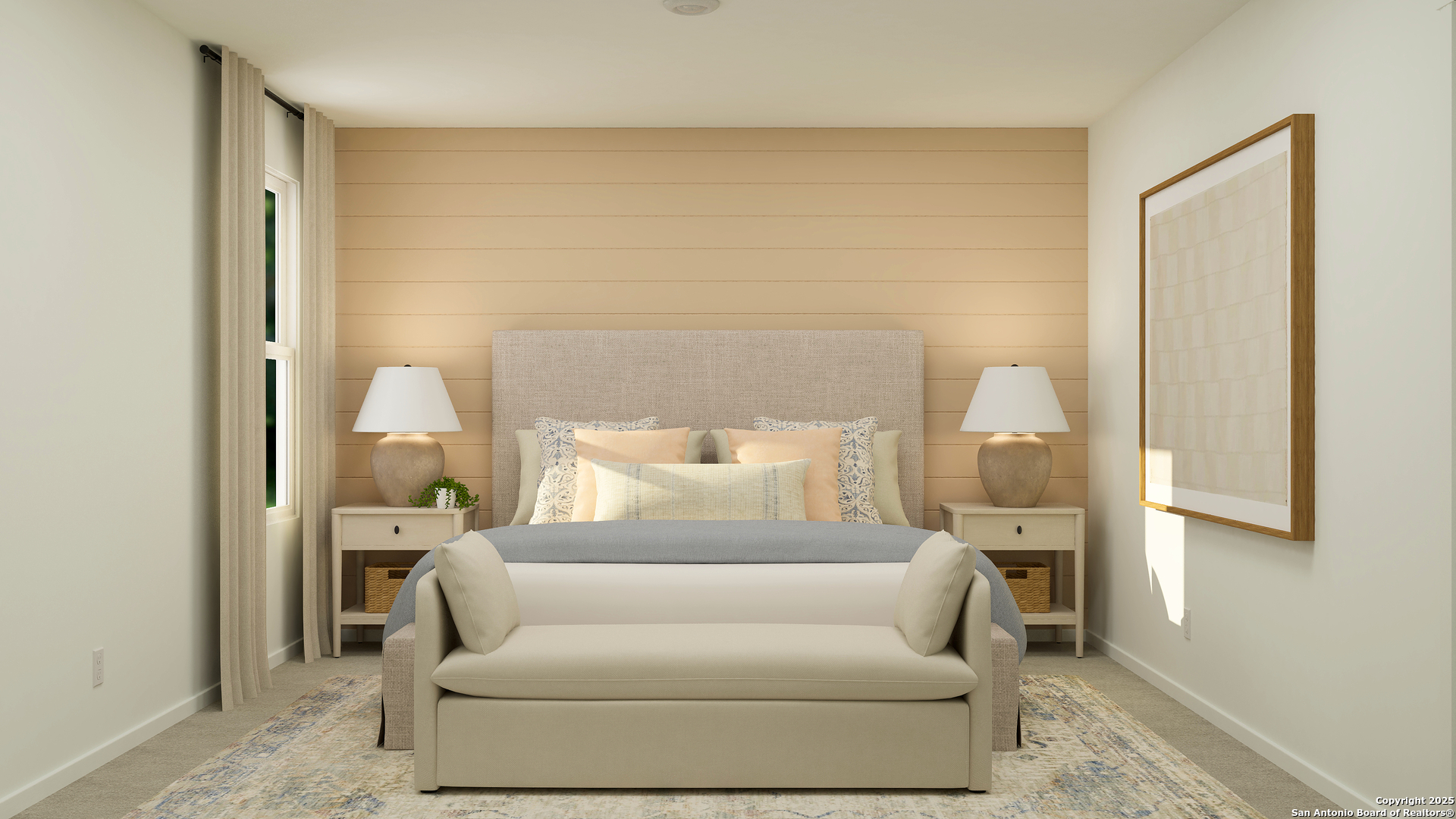 1932 Chicksaw Rose Converse, TX 78109 - Photo 20 of 28 a living room with furniture and a lamp