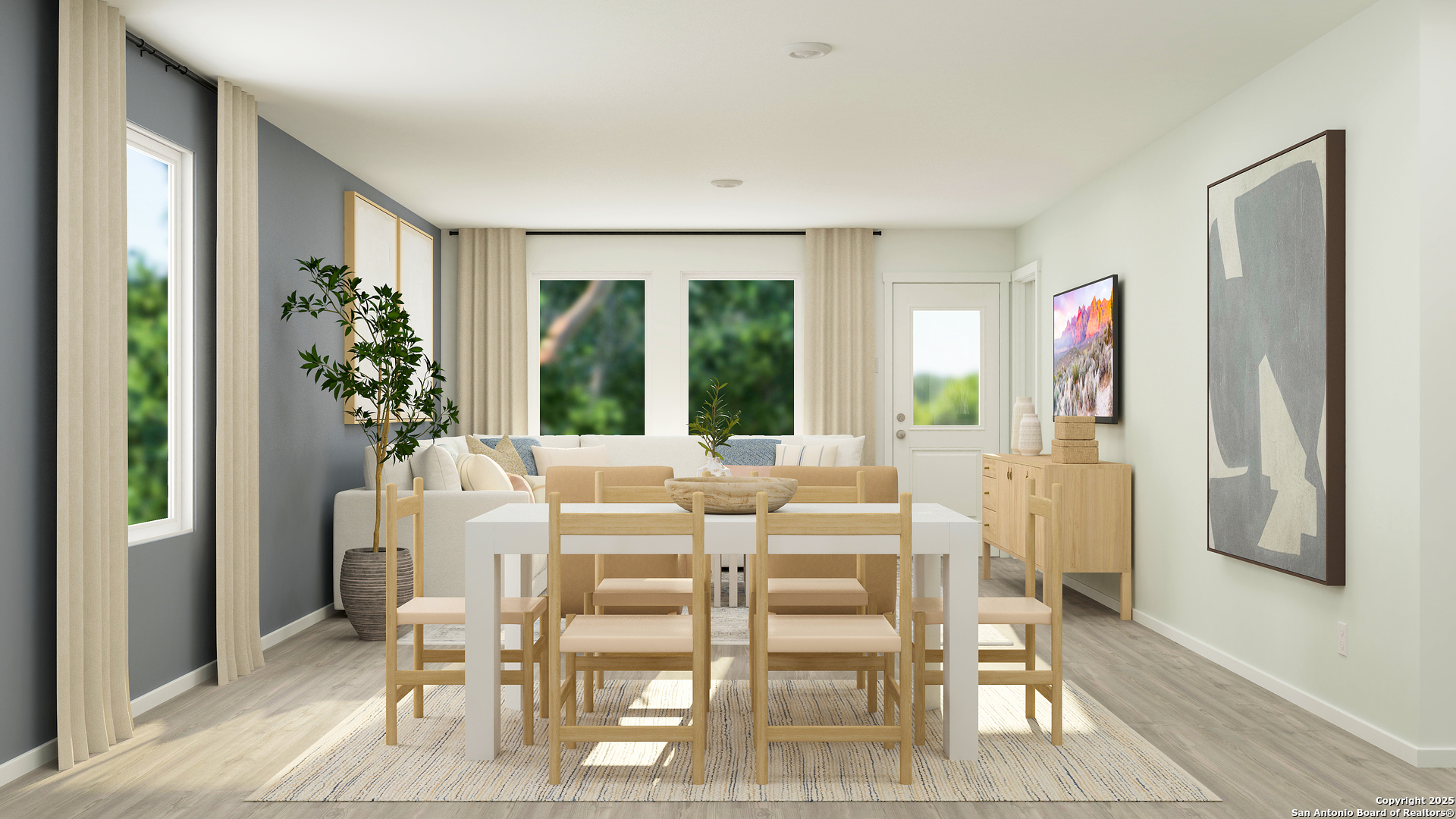 1932 Chicksaw Rose Converse, TX 78109 - Photo 10 of 28 a view of a dining room with furniture window and outside view