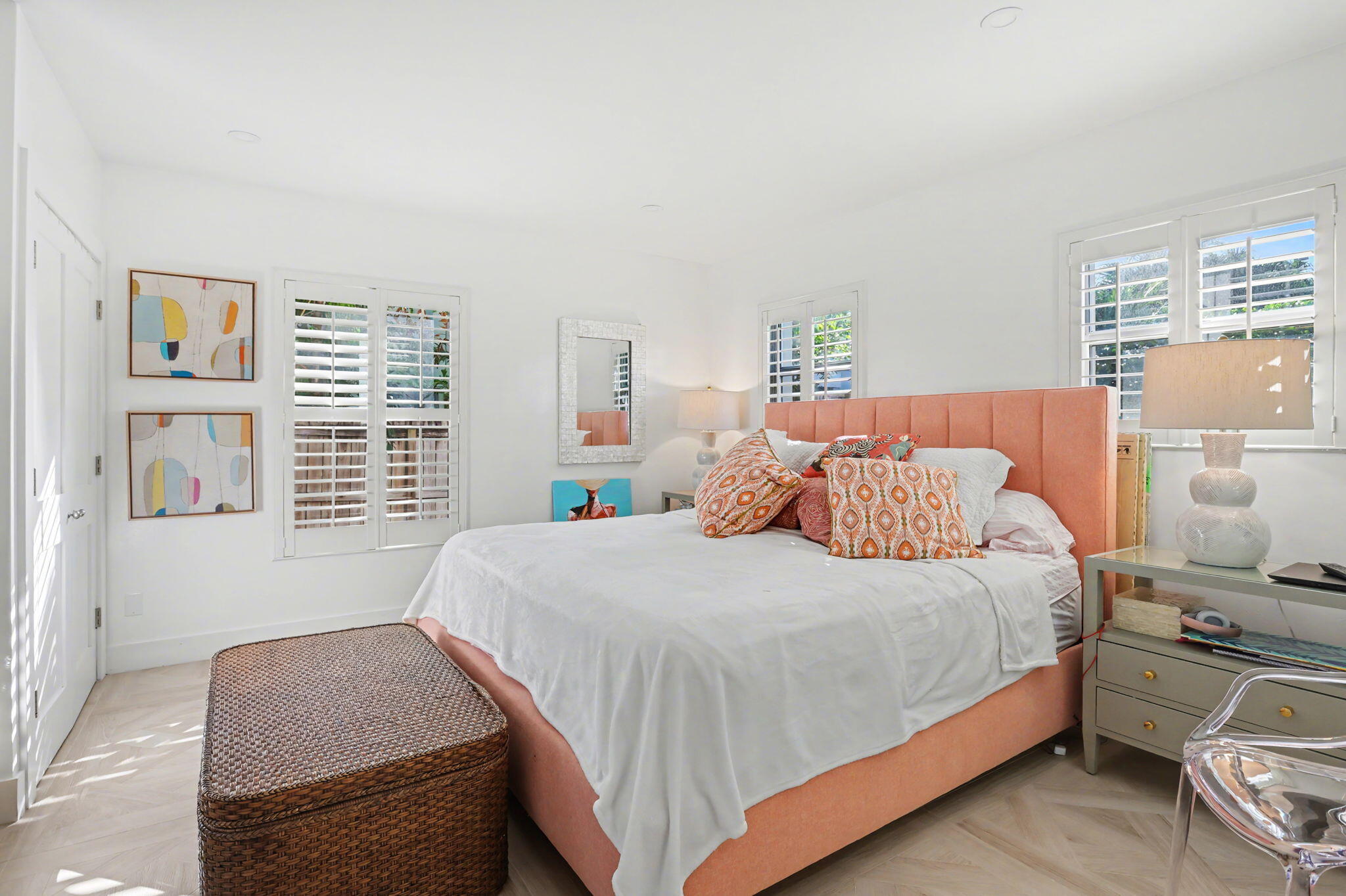 202 Gleason Street, Unit 3 Delray Beach, FL 33483 - Photo 19 of 34 a bedroom with bed and a window