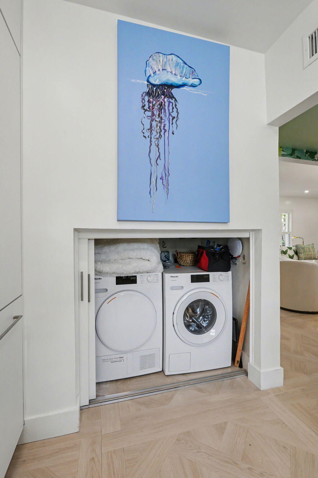 202 Gleason Street, Unit 3 Delray Beach, FL 33483 - Photo 21 of 34 a utility room with a washer and dryer