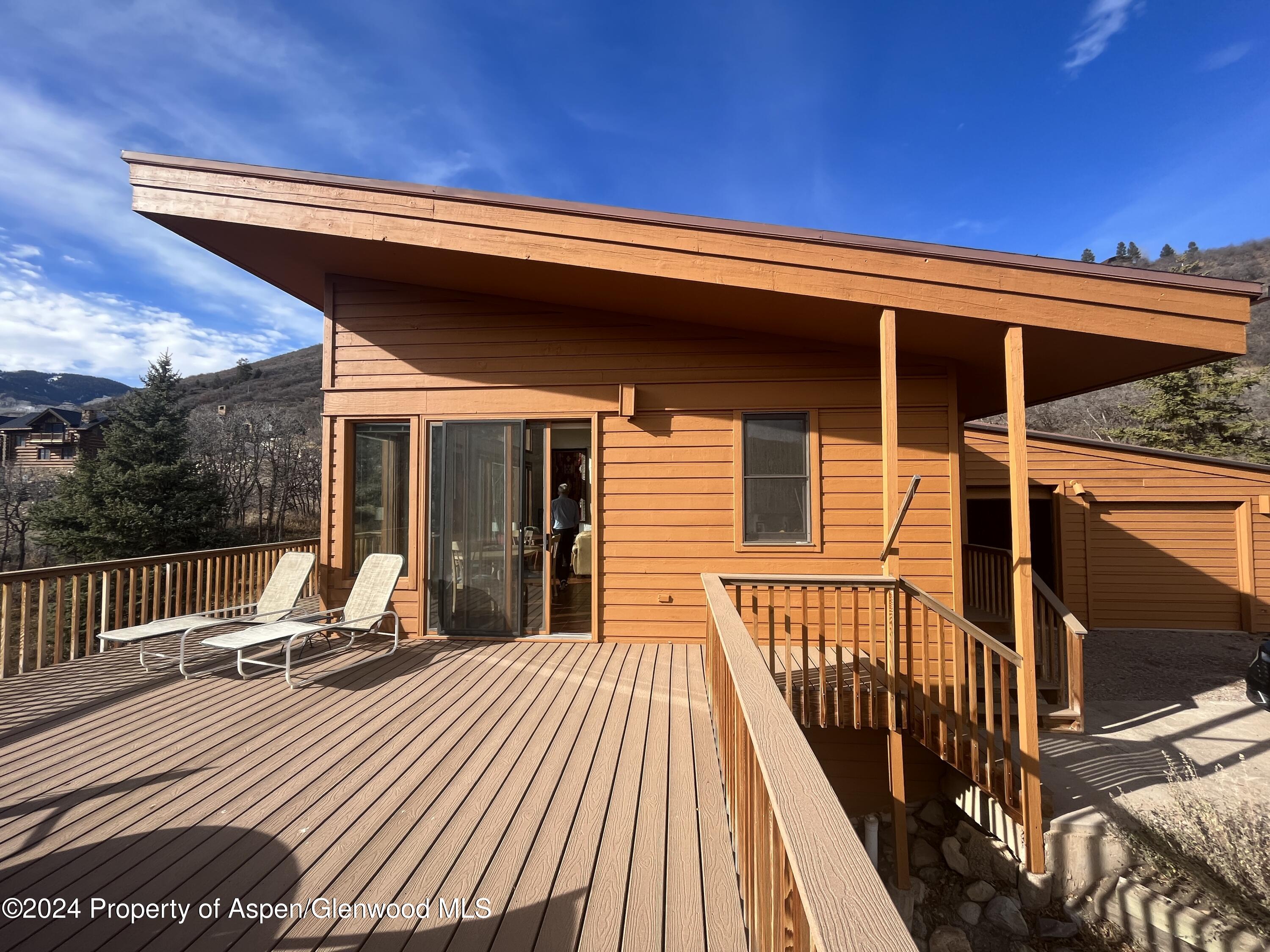 218 Shield O Road Snowmass, CO 81654 - Photo 16 of 19 Expansive Deck