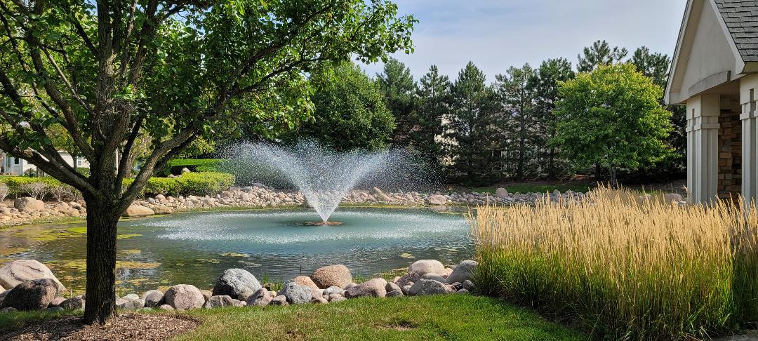 1528 Ludington Circle Romeoville, IL 60446 - Photo 2 of 22 a view of a lake from a yard