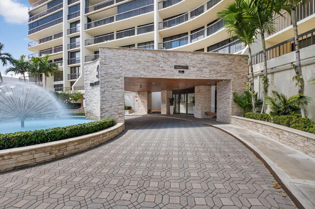 a view of a city with tall buildings