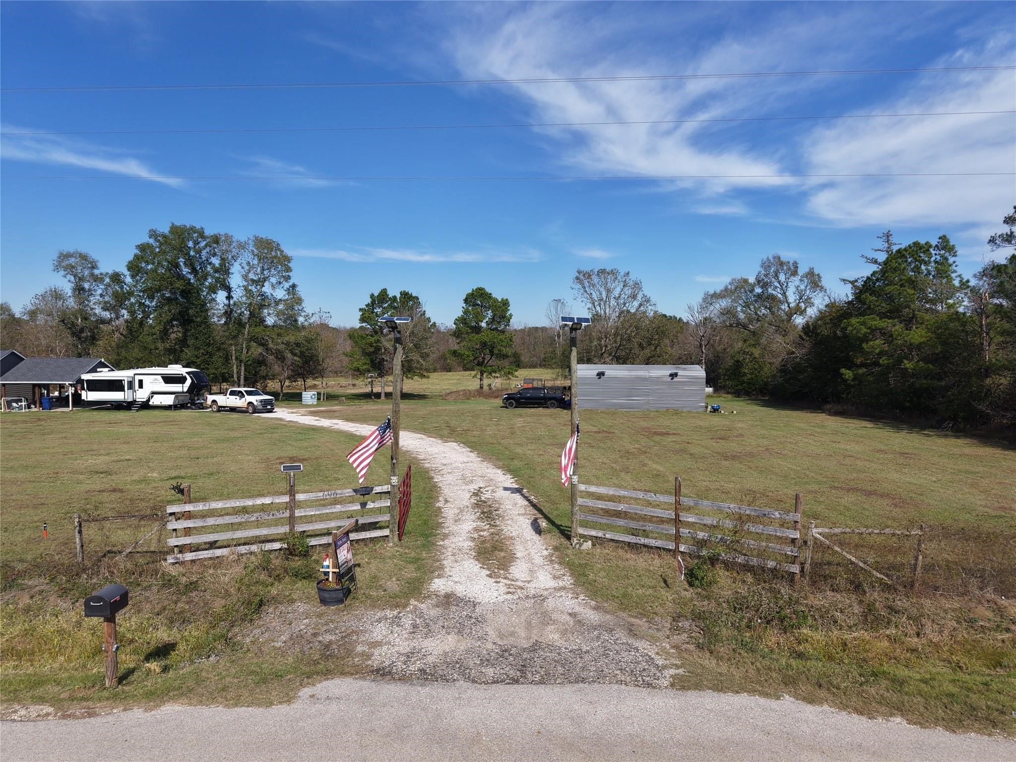 696 Independence Road Shepherd, TX 77371 - Photo 27 of 27 a view of a park with an outdoor space